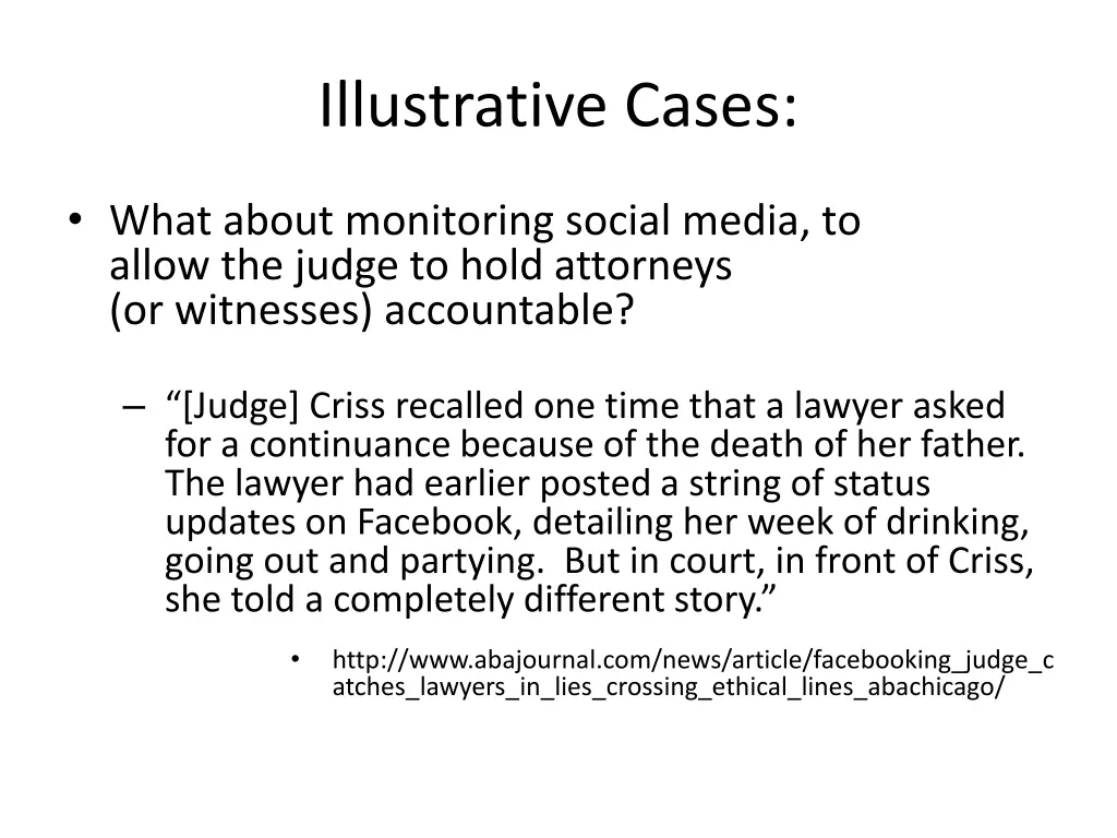 illustrative cases 3