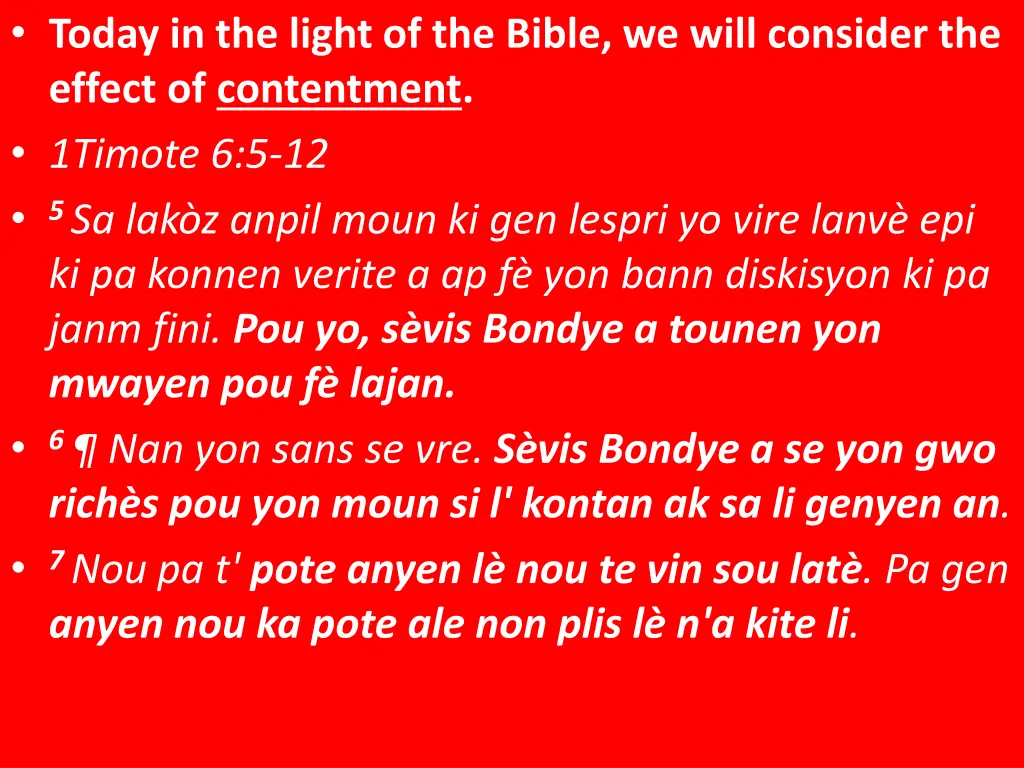 today in the light of the bible we will consider