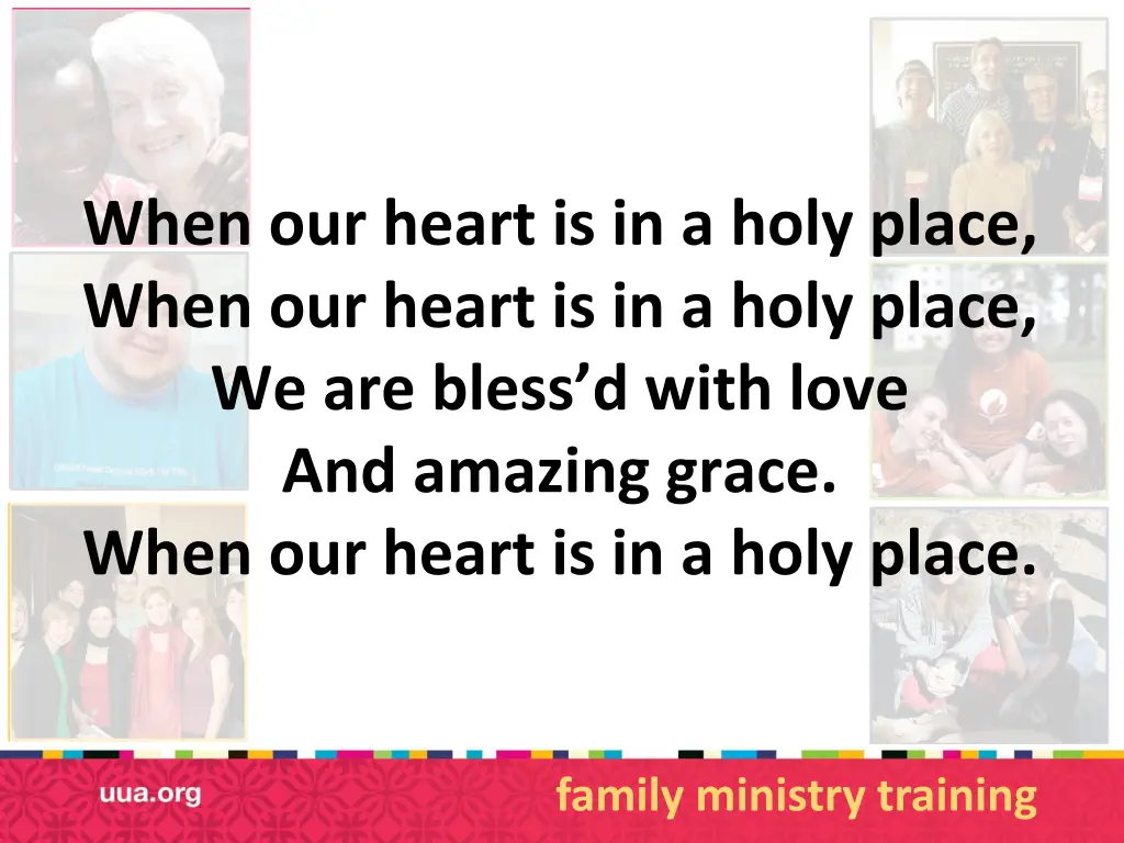 when our heart is in a holy place when our heart 2
