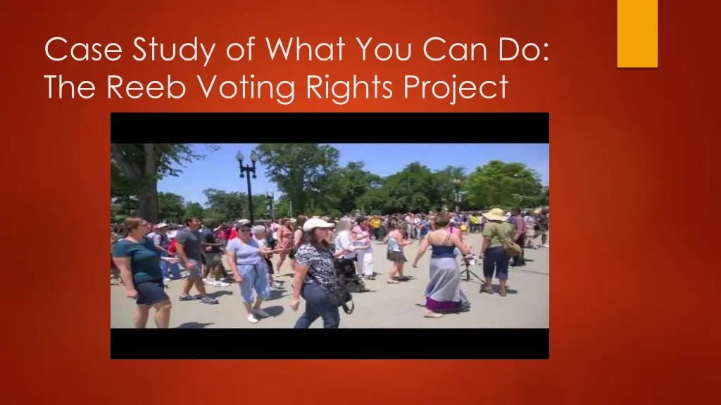 case study of what you can do the reeb voting