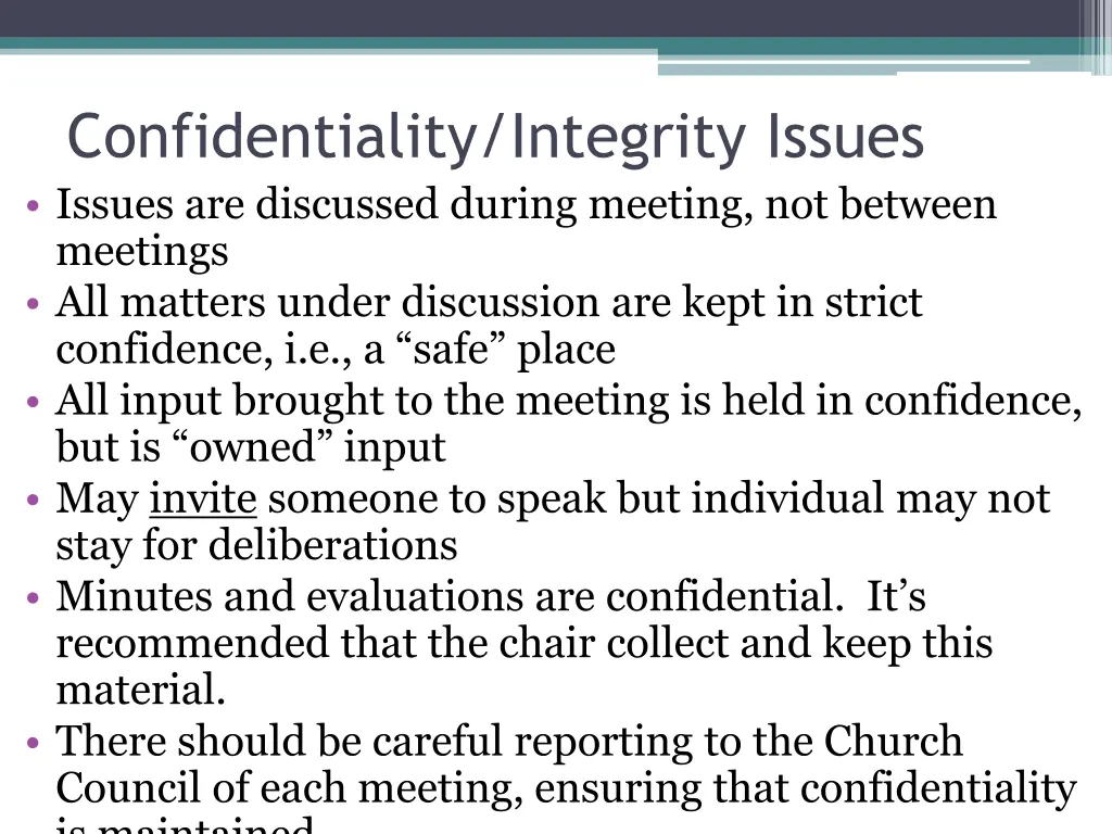 confidentiality integrity issues issues