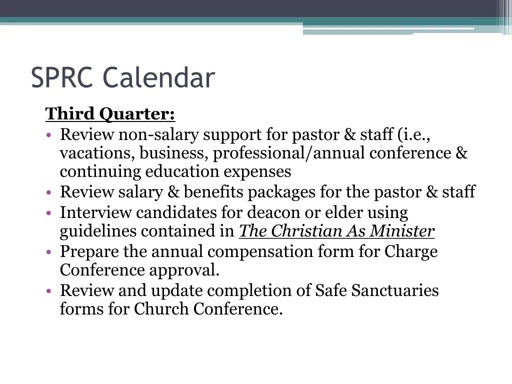 sprc calendar 2