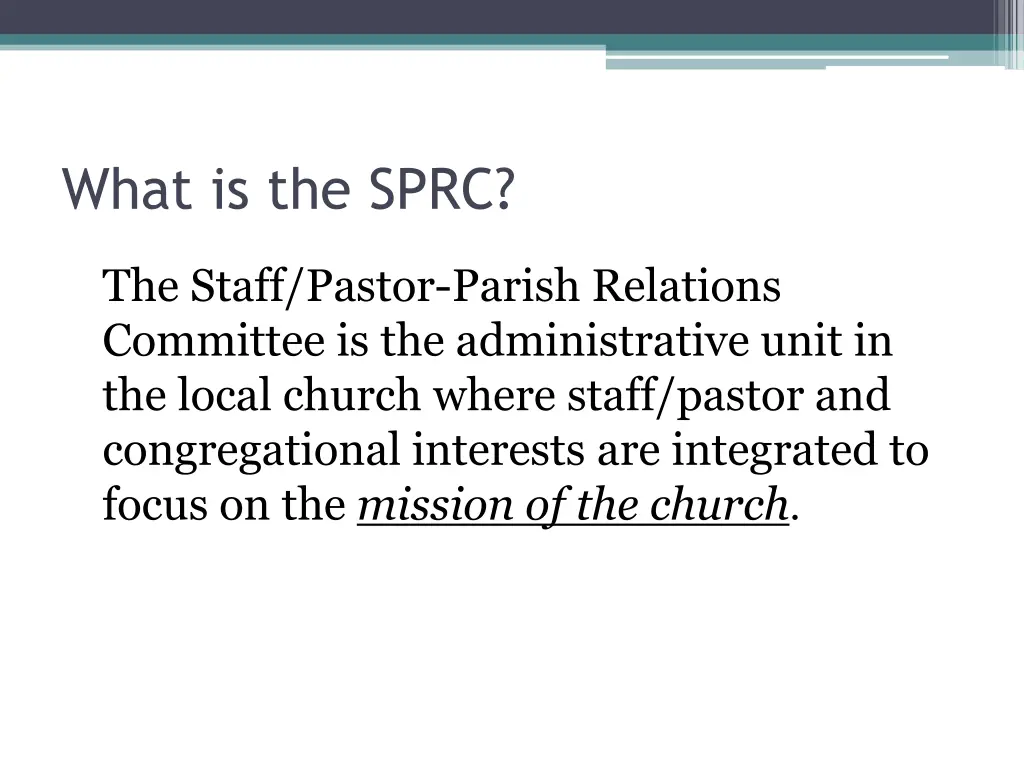 what is the sprc