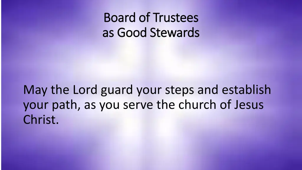 board of trustees board of trustees as good