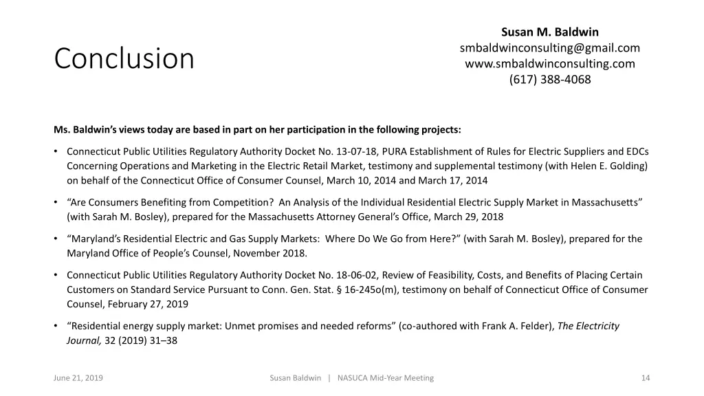 susan m baldwin smbaldwinconsulting@gmail
