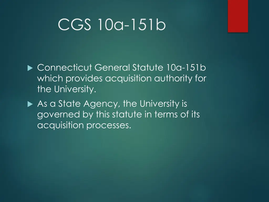 cgs 10a 151b