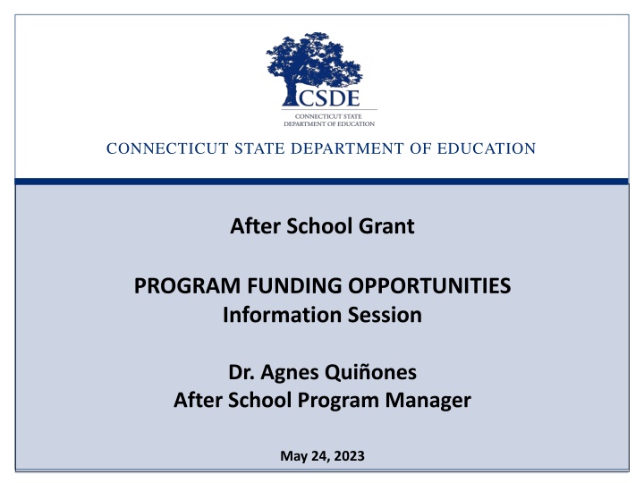connecticut state department of education