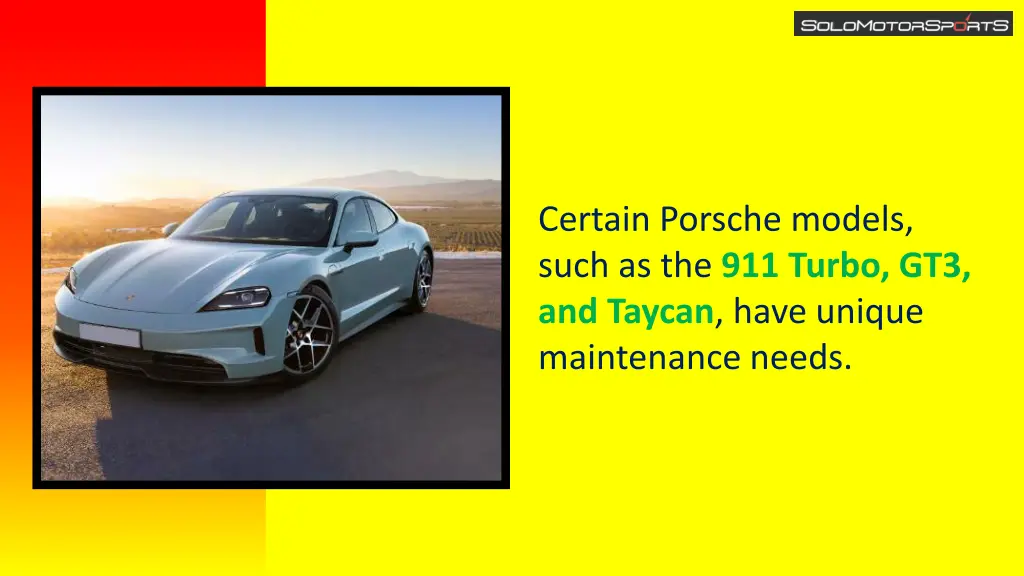 certain porsche models such as the 911 turbo gt3