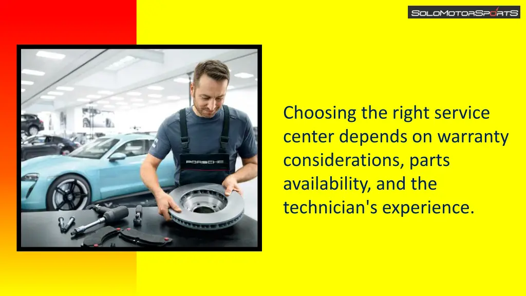 choosing the right service center depends
