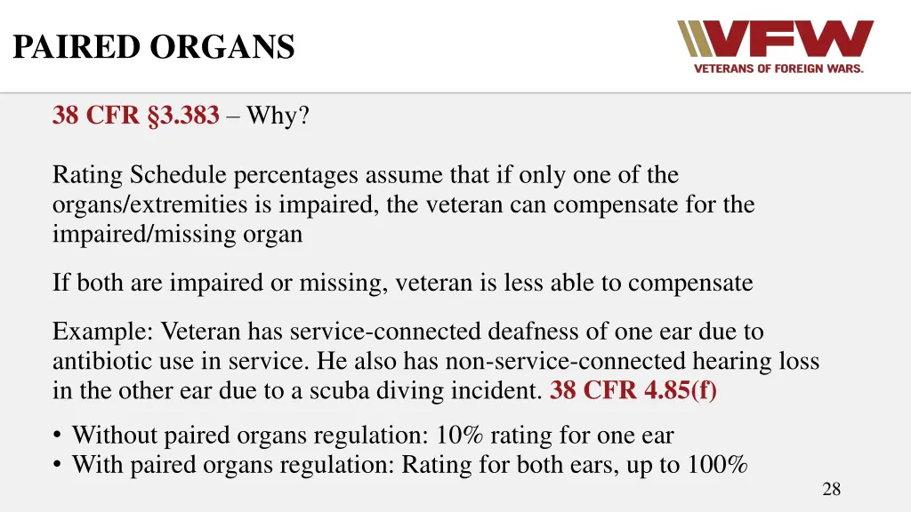 paired organs 1