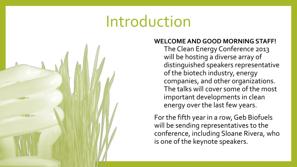 introduction
