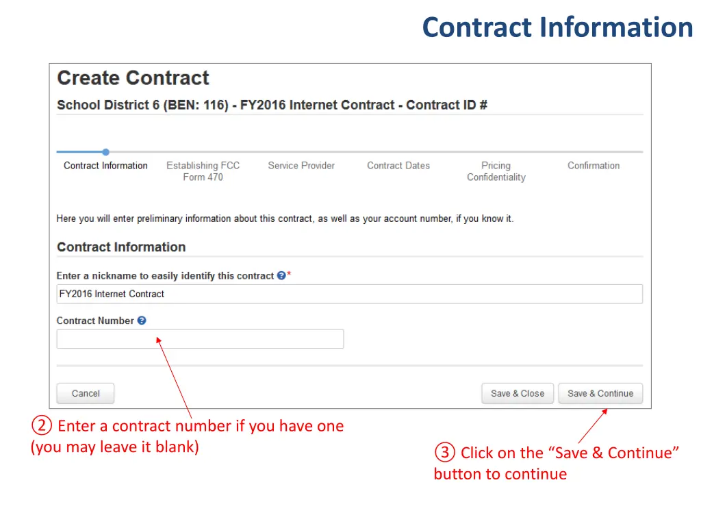 contract information 2