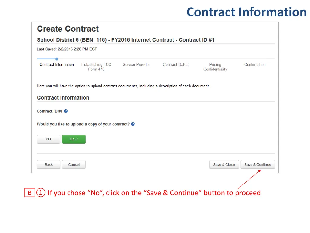 contract information 6