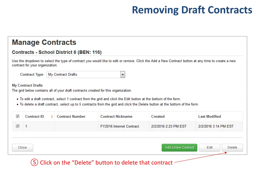 removing draft contracts 6