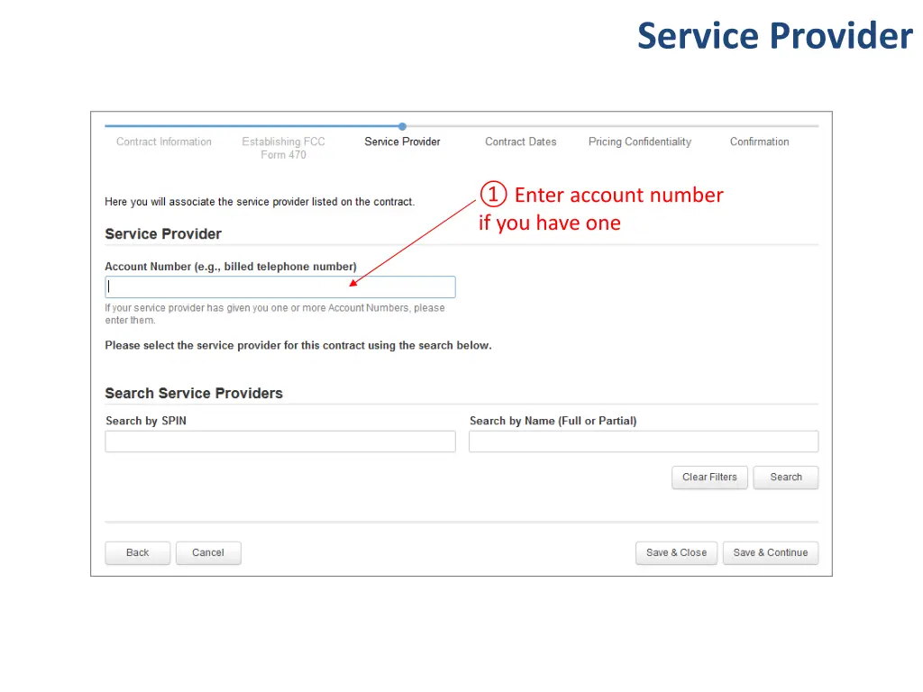 service provider 1