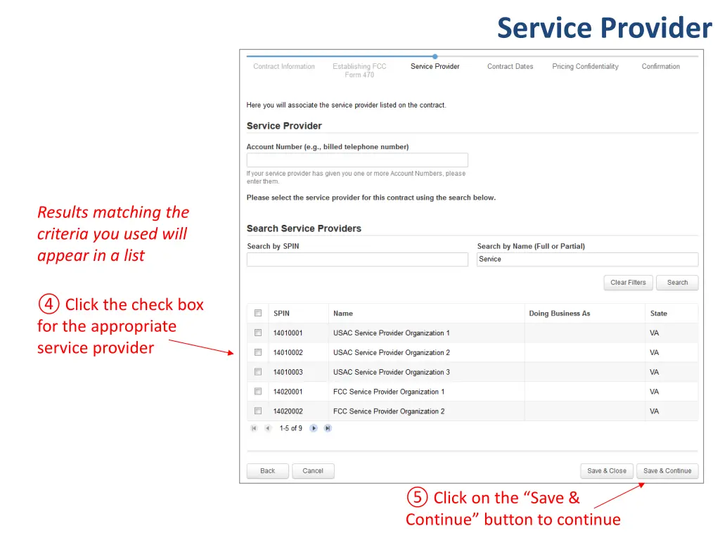 service provider 4