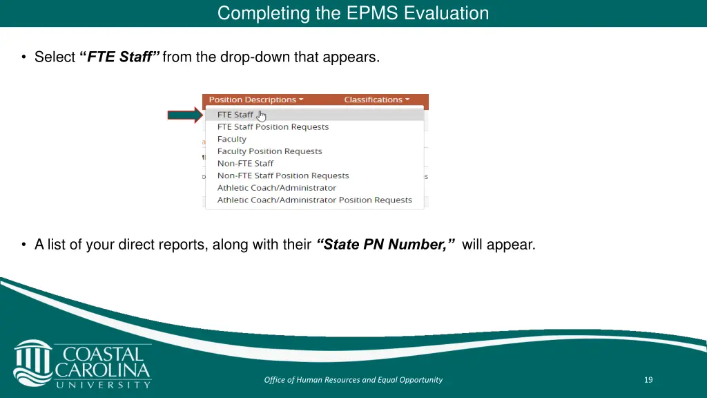 completing the epms evaluation 2