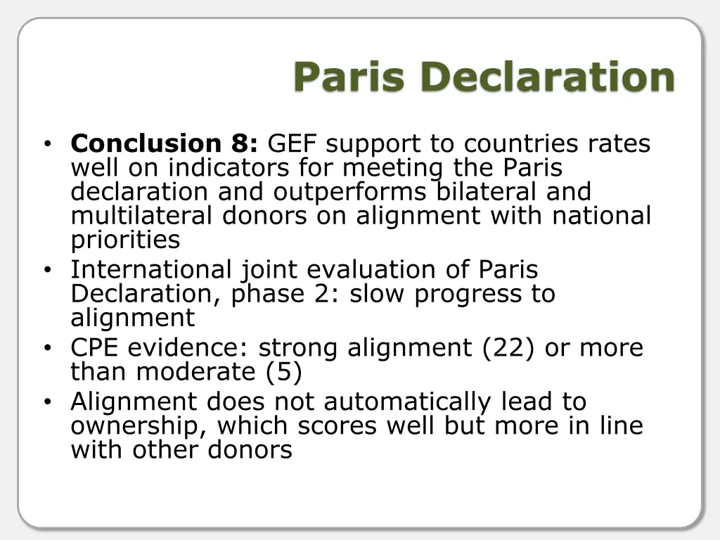 paris declaration