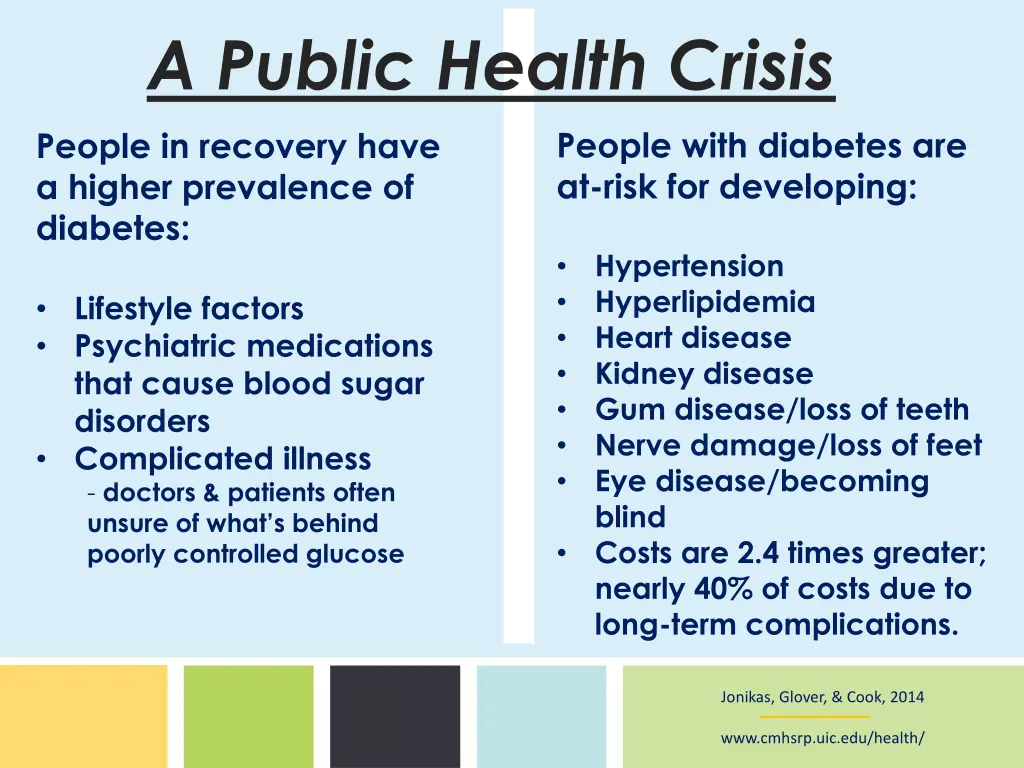 a public health crisis