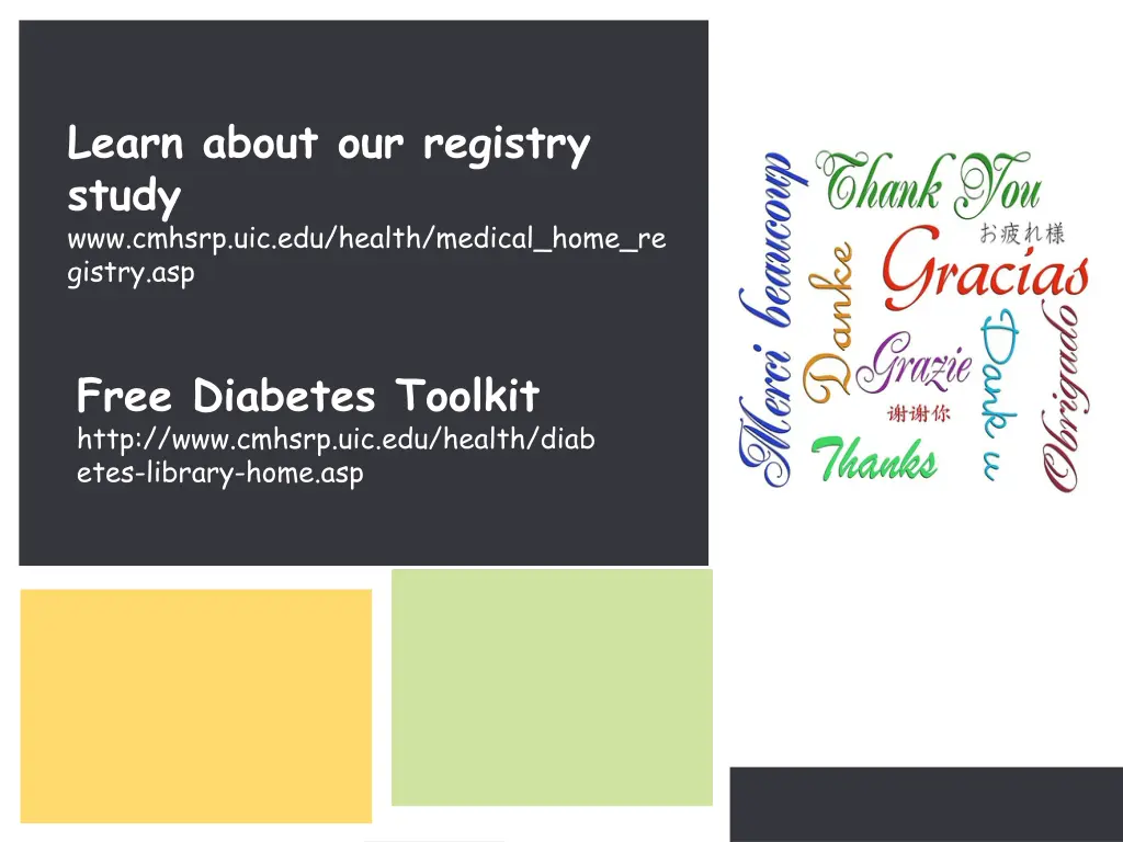 learn about our registry study www cmhsrp