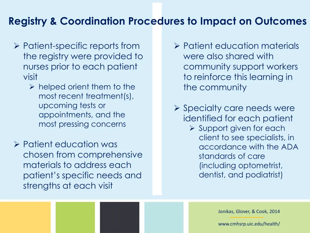 registry coordination procedures to impact