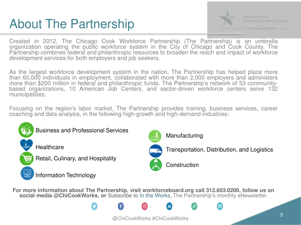 about the partnership