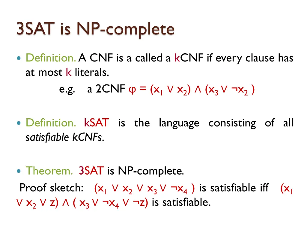 3sat is np complete 2