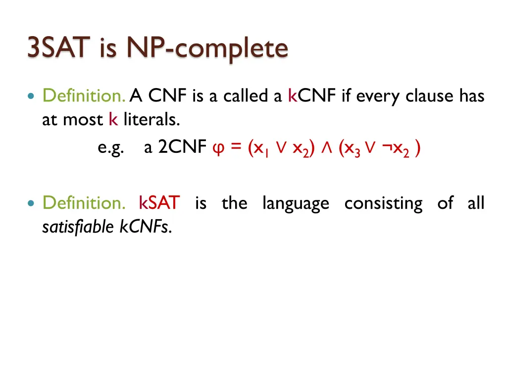 3sat is np complete
