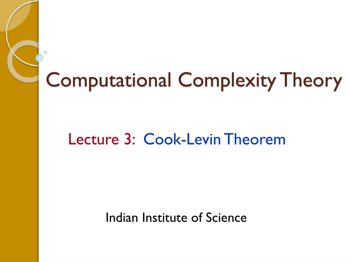 computational complexity theory