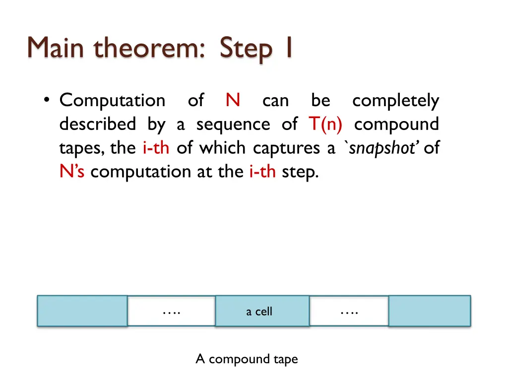 main theorem step 1 8