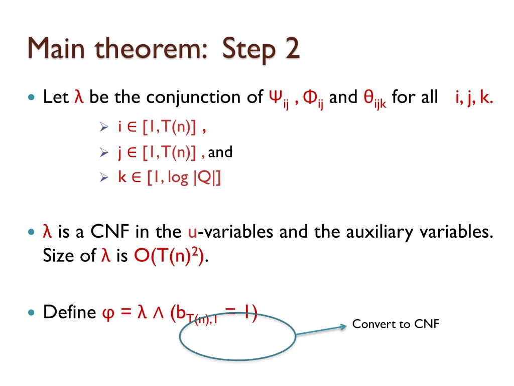 main theorem step 2 6