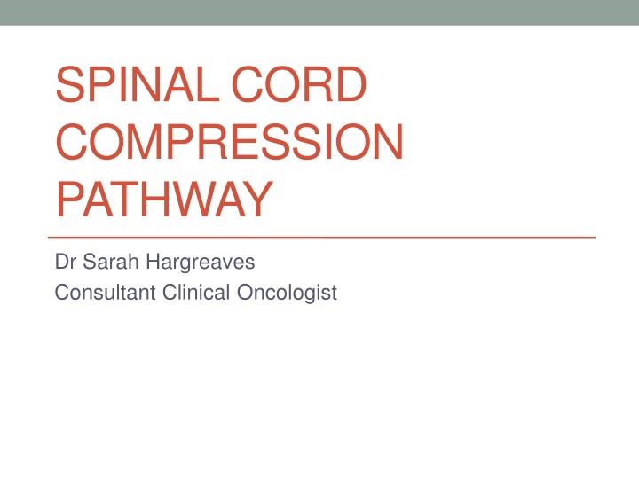 spinal cord compression pathway