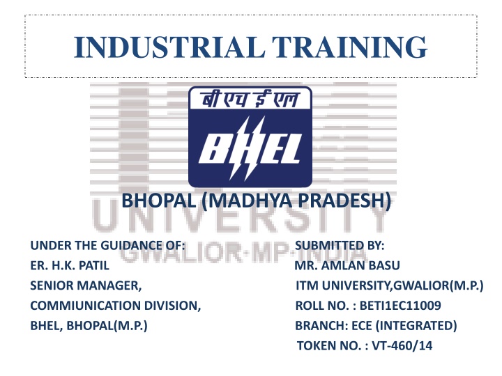industrial training