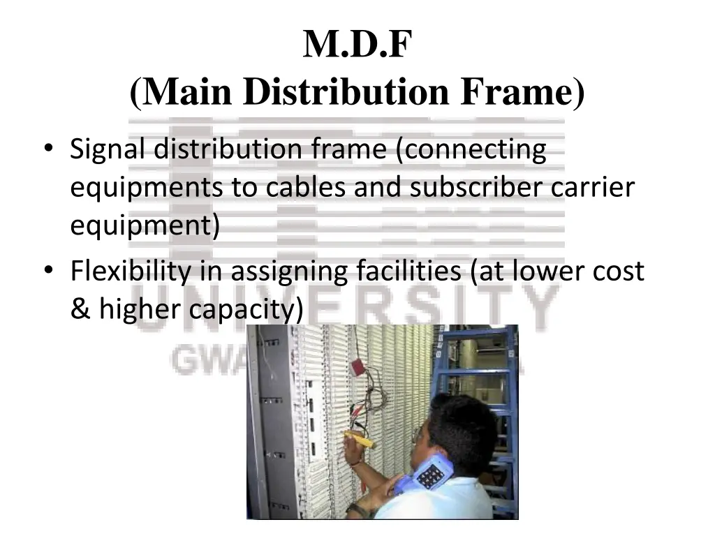 m d f