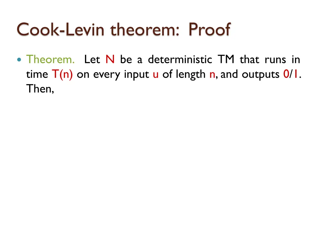 cook levin theorem proof 6