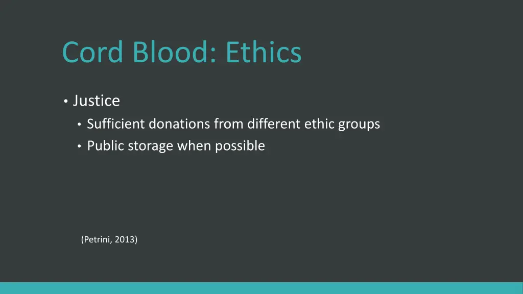 cord blood ethics