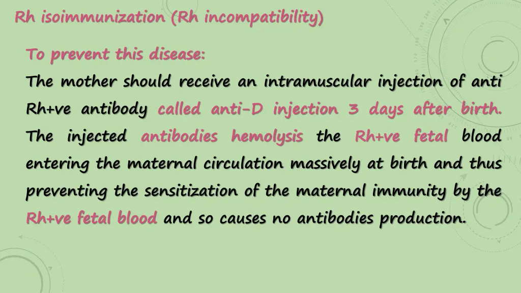 rh isoimmunization rh incompatibility 2