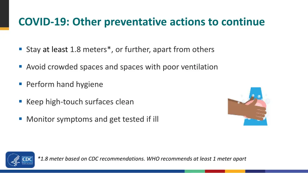 covid 19 other preventative actions to continue