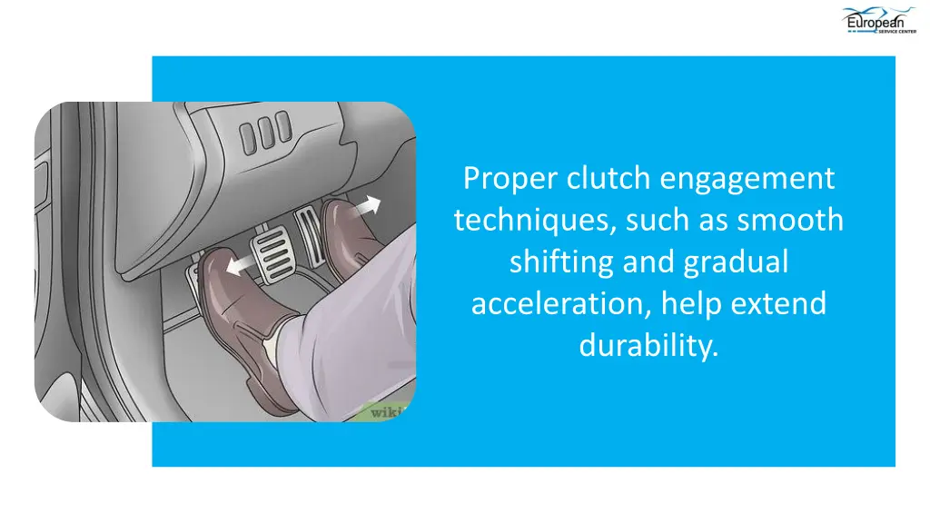 proper clutch engagement techniques such