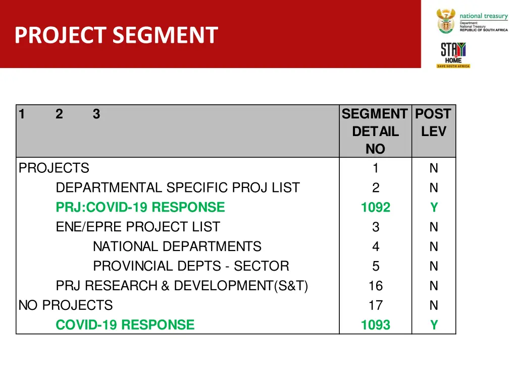 project segment