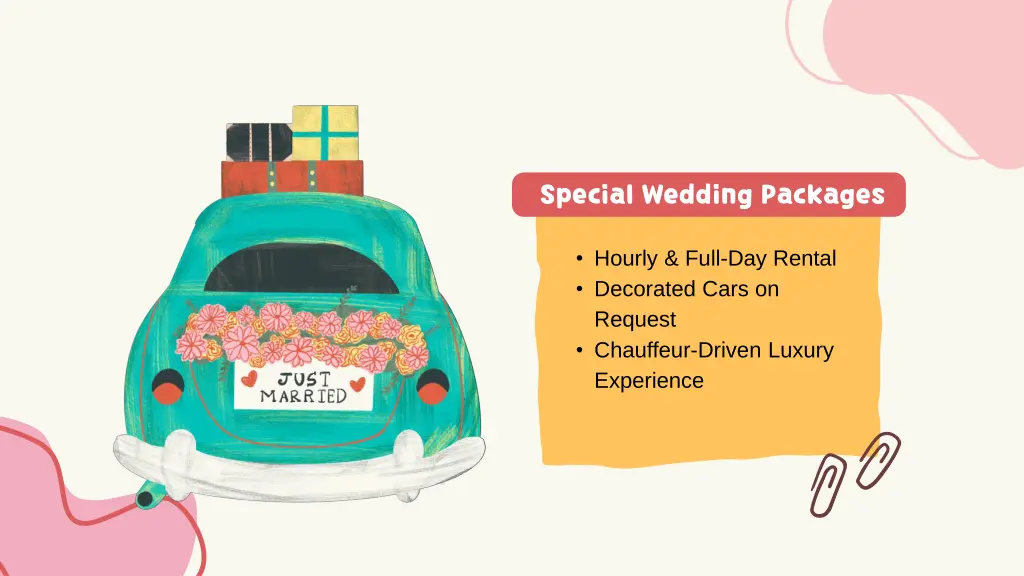 special wedding packages