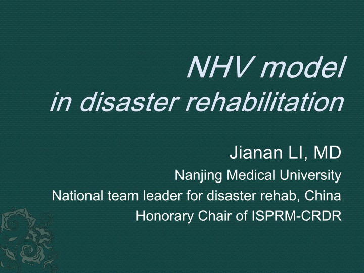 jianan li md nanjing medical university