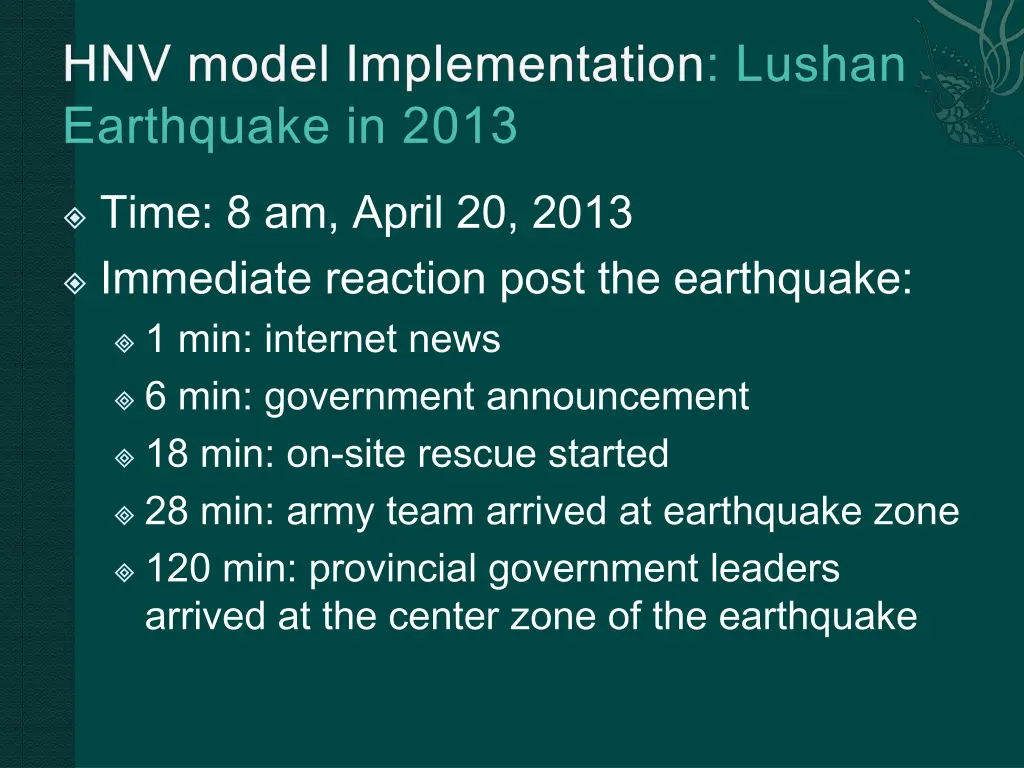 time 8 am april 20 2013 immediate reaction post