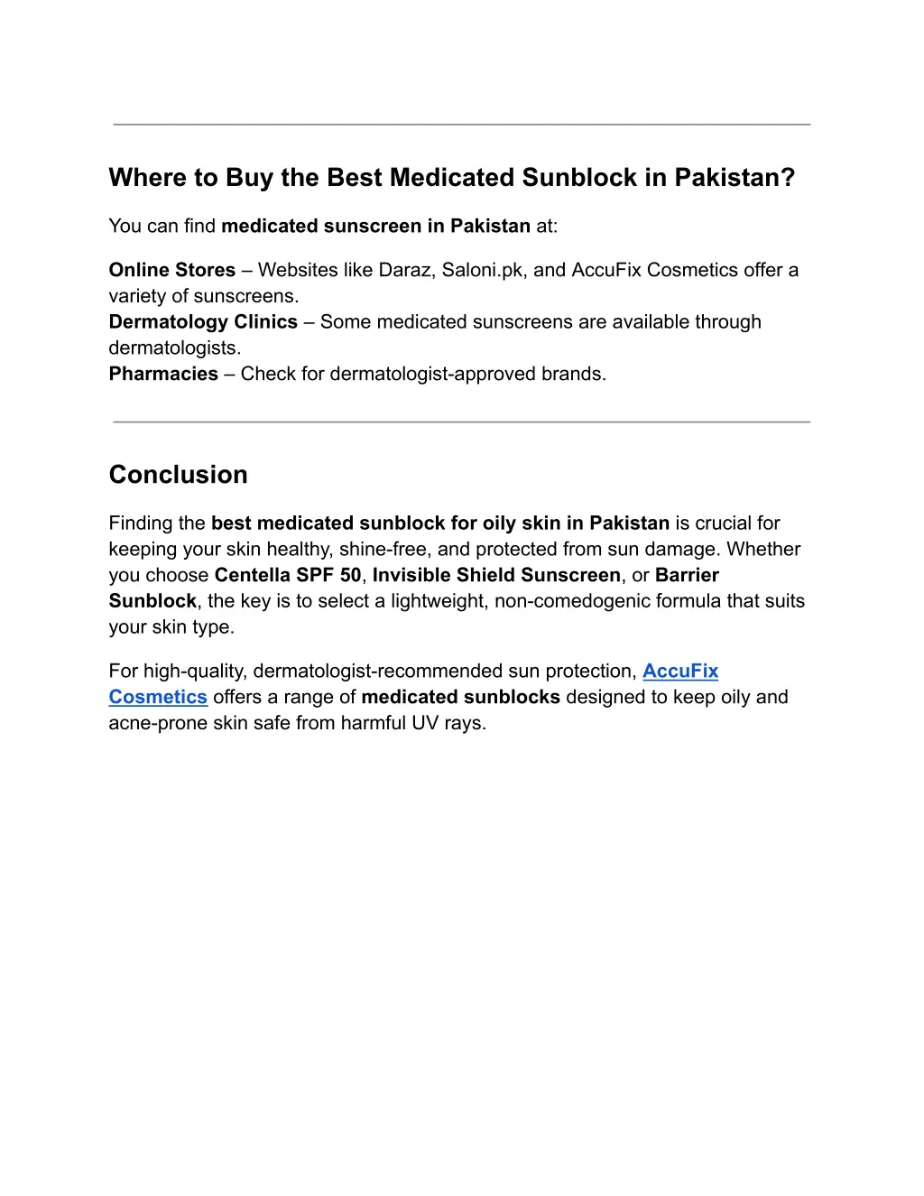 where to buy the best medicated sunblock