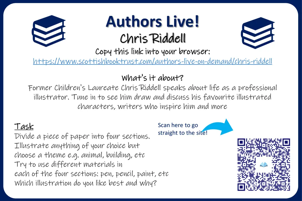 authors live chris riddell chris riddell copy