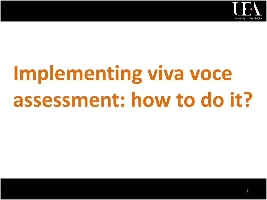 implementing viva voce assessment how to do it