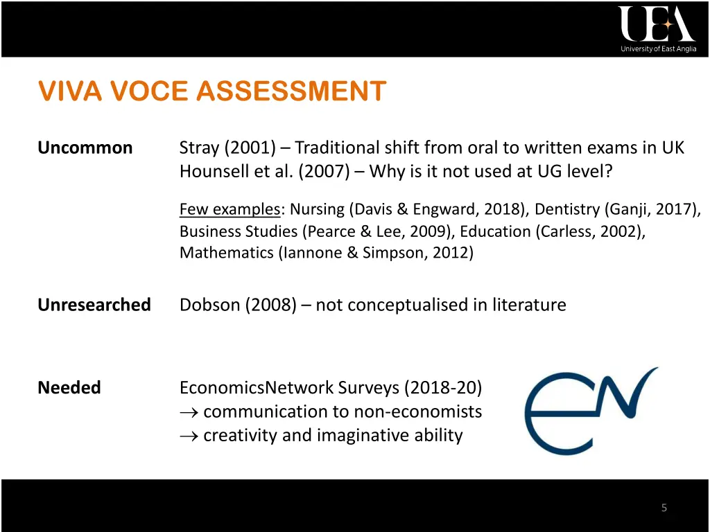 viva voce assessment