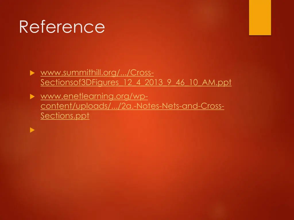 reference