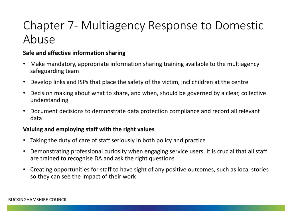 chapter 7 multiagency response to domestic abuse 1