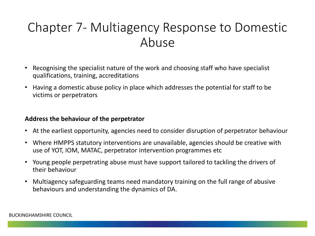 chapter 7 multiagency response to domestic abuse 2